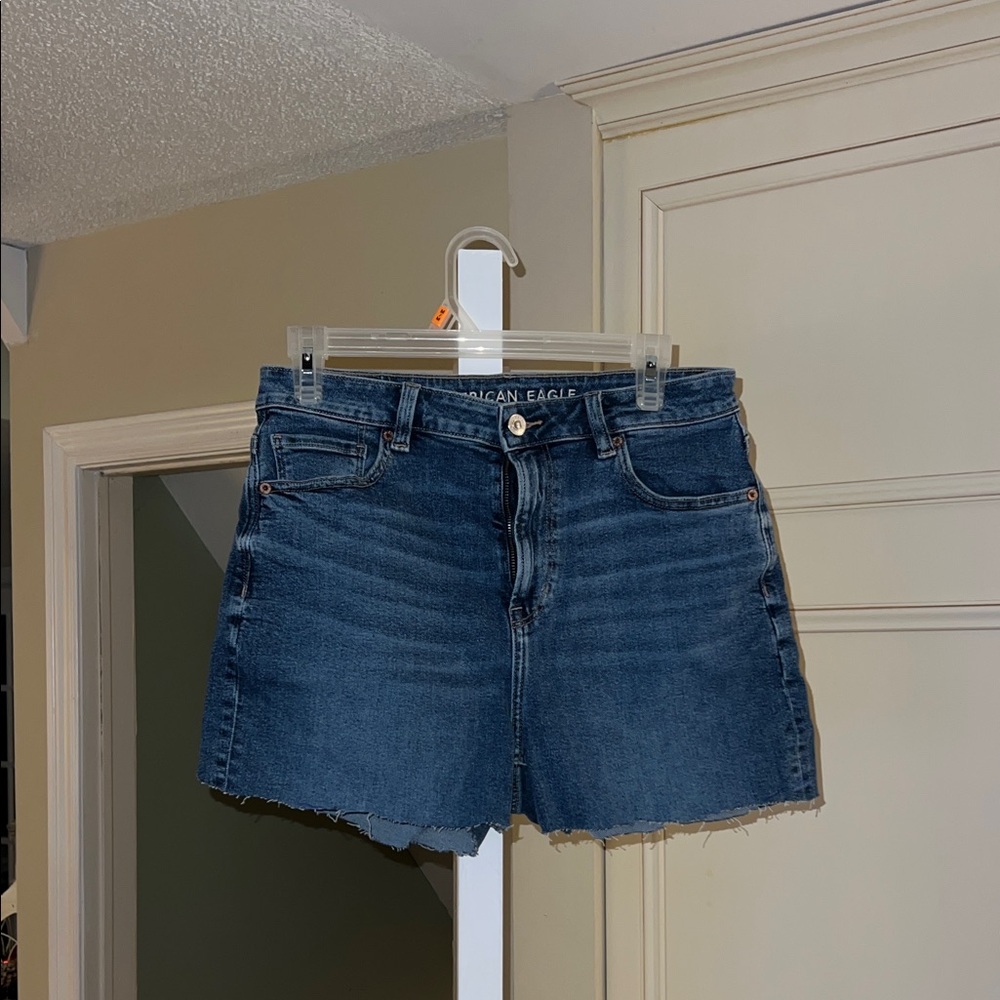 American Eagle Outfitters Dark Blue Jean Shorts